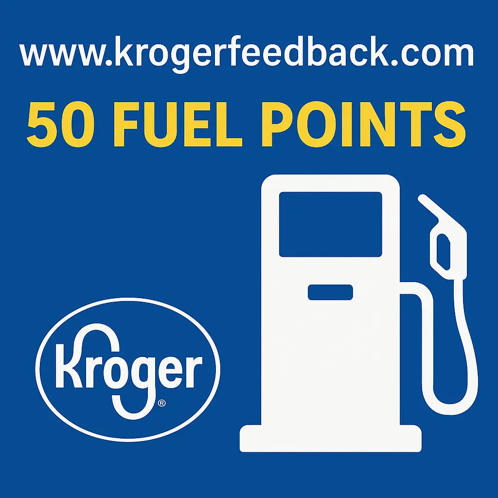 www.krogerfeedback.com 50 fuel points survey